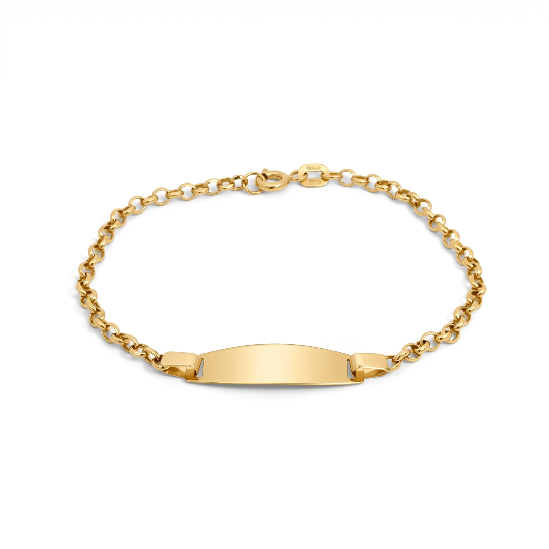 Detský zlatý náramok DEN-162