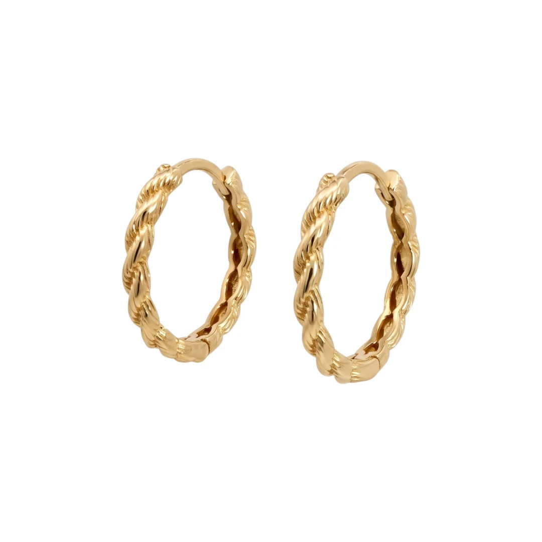 Zlaté náušnice NK-682