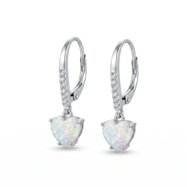 Strieborné náušnice SNV-227