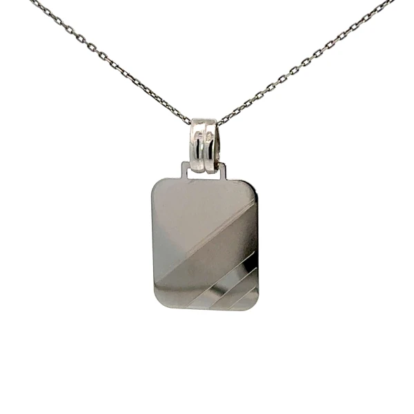Zlatý prívesok platnička PLPV-21